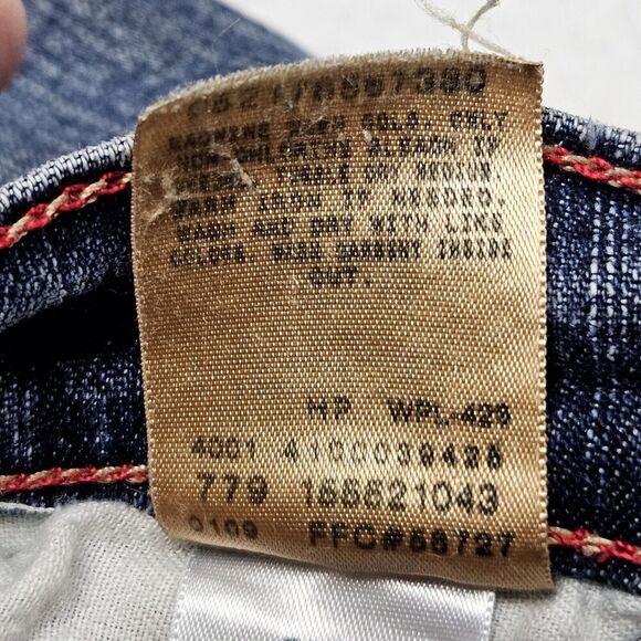 VTG Levis 550 Jeans Womens Size 12 Relaxed Bootcut Midrise Blue Denim READ DESCR - Picture 7 of 11